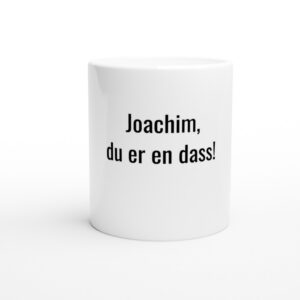 Kaffekopp med valgfritt navn